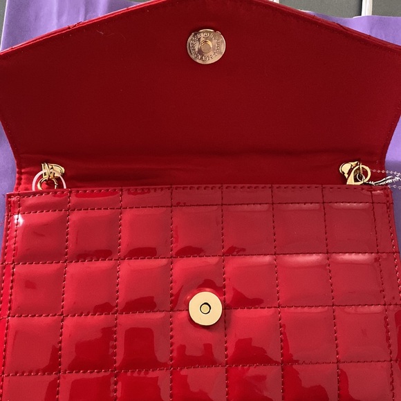 Red Clutch Bag - Picture 2 of 3